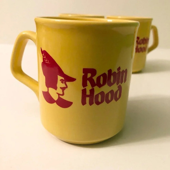 Vintage Lot of 4 Robin Hood Mugs Cups Made in England - Picture 7 of 14